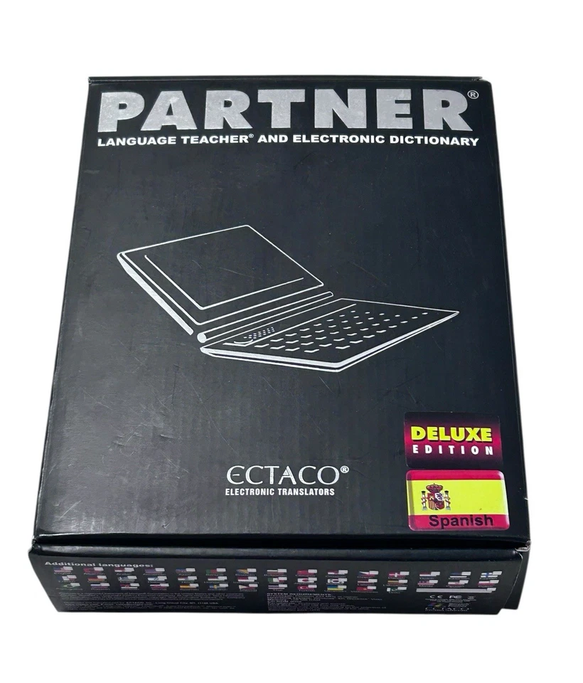 Ectaco Partner Deluxe Spanish P900 Language Teacher & Electronic Dictionary $$$ - Image 2 of 4
