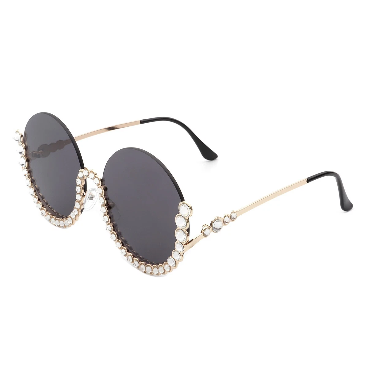 Half circle sunglasses hotsell
