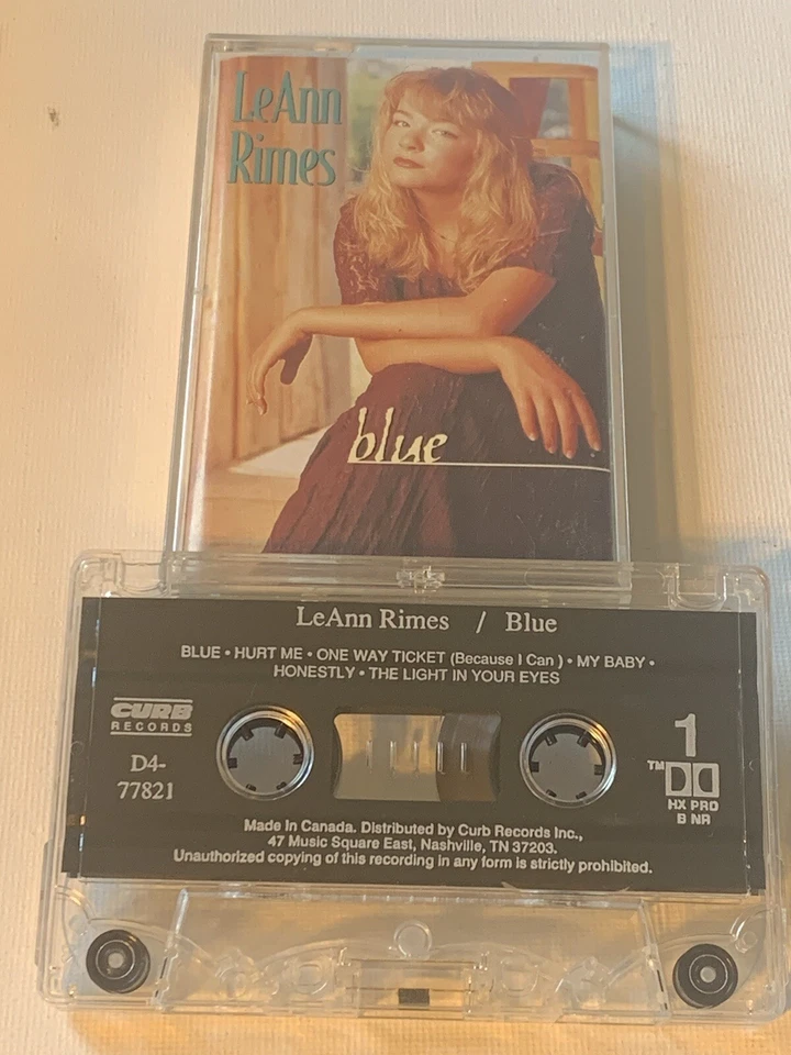 LeAnn Rimes - Blue (1996 Cassette Tape)  - Image 2 of 2