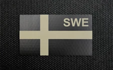 Infrared Sweden Flag Särskilda Operationsgruppen SOG Specialförbandsledninge SWE