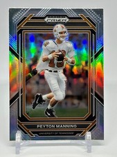 2023 Panini Draft Picks #82 Peyton Manning Silver Tennessee