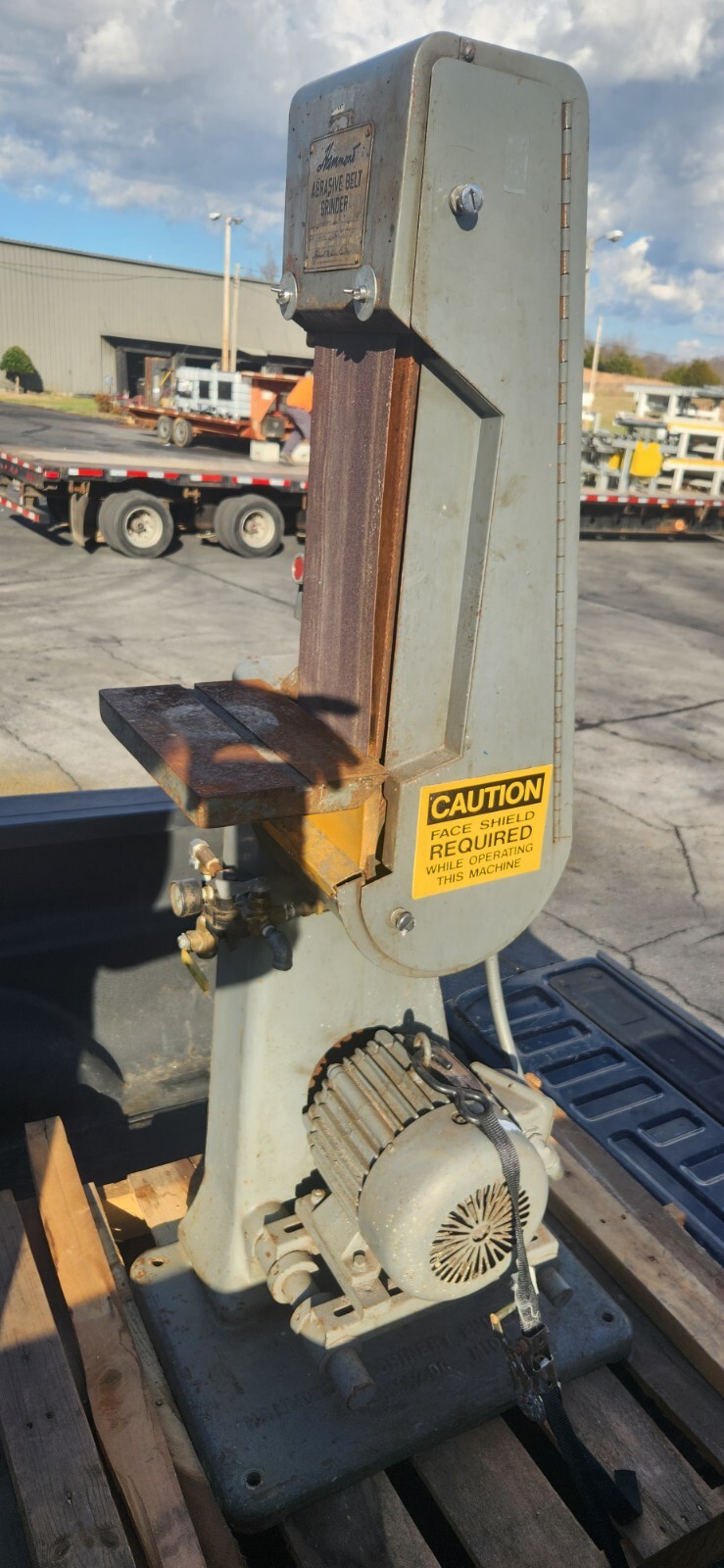 Hammond Abrasive Belt Grinder VH600DB Industrial Sander 3 HP 3 PH 460V 401FK eBay