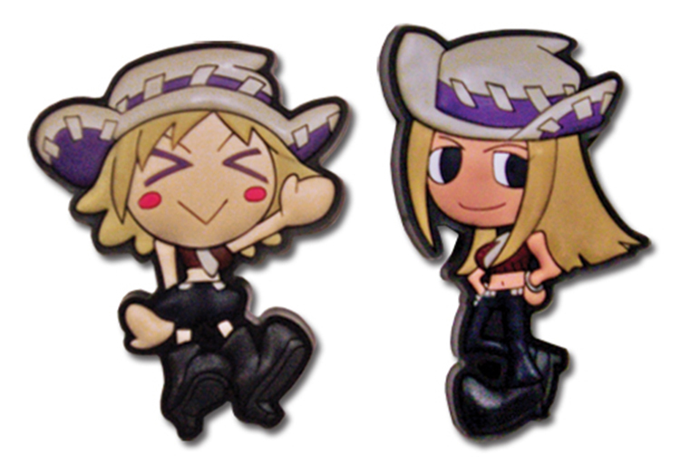 Pin Set Soul Eater Patty Liz Thompson Sisters Anime Licensed Ge 6711 For Sale Online Ebay