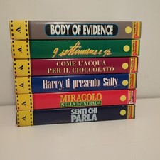 🔴 I grandi film di Panorama 6 VHS - Cartonate 