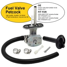 Fuel Valve Petcock Fits For YFM400FA Yamaha Kodiak 400 450 2000-2006 YFM500FA M