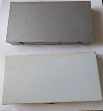 Metal Cases- Slide Storage- Lot of 2 Used - Brumberger and Smith-Victor - 50's