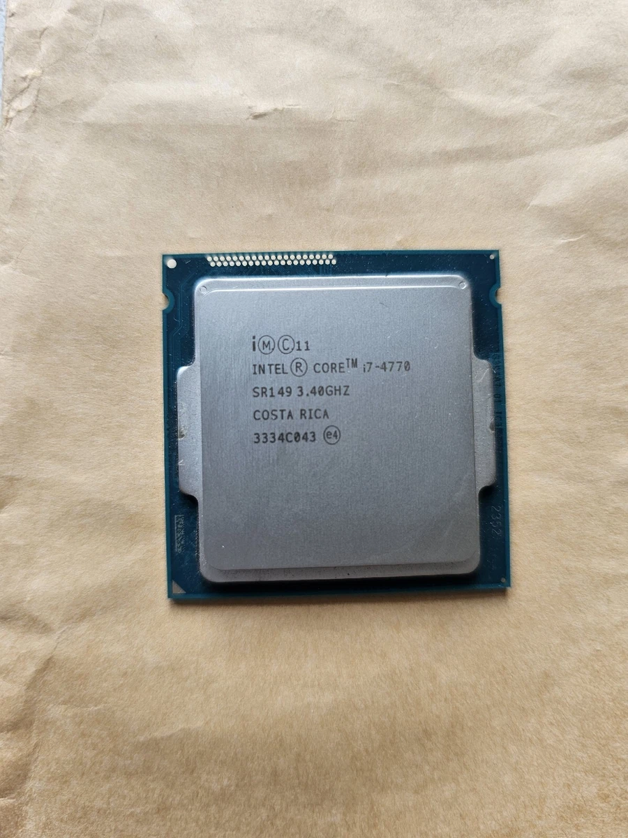 Core Intel CPU i7-4770K - i7 4770K SR147 Haswell LGA1150 3.50GHz