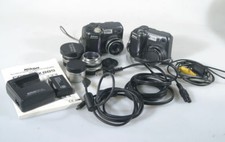 NIKON COOLPIX 882 OUTFIT-2 CAMERAS, MANUAL, BATTERY, AND CHARGER