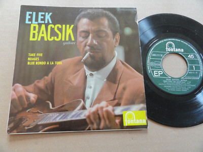 SCHEIBE 45T ELEK BACSIK '' TAKE FIVE '' LABEL GRÜN