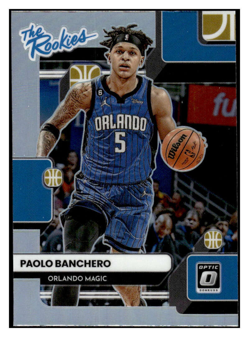 その他 paolo banchero rc holo donrusoptic PAOLO BANCHERO RC 2022-23 Donruss Optic The ROOKIES Holo #1