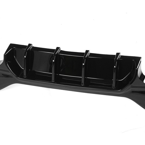 Diffusore posteriore per BMW Serie 1 F20 F21 M135i M140i Facelift M pacchetto 2015+ nero - Foto 6 di 8
