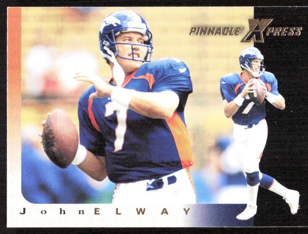 1997 2414C Pinnacle XPRESS Drew Bledsoe New England Patriots #4