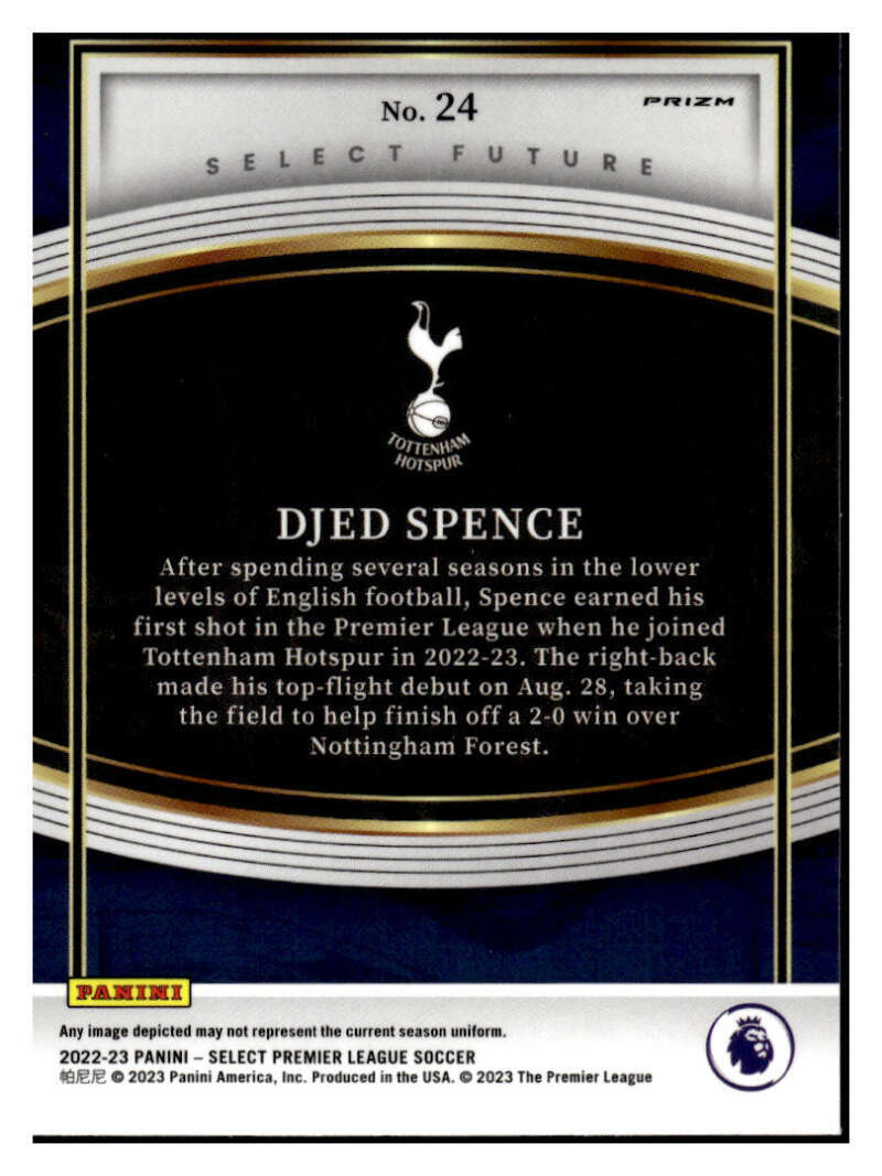 DJED SPENCE RC 2022-23 Panini Select Premier League Future #24