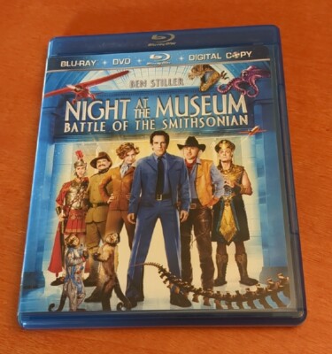 Night at the Museum Battle of the Smithsonian blu-ray Ben Stiller Owen ...