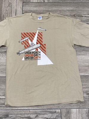 Underoath Mens Large T-Shirt Some Will Seek Forgiveness Tee