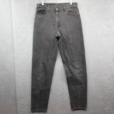 Levi's High Rise Black Tab Vintage Denim Jeans Mens 33x36