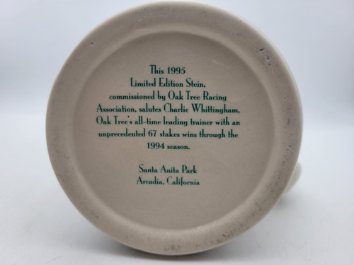 Vintage Set of 7 Oak Tree Santa Anita Park Race Track Beer Steins - Mugs Cups - Picture 24 of 24