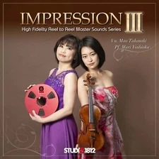 IMPRESSIONⅢ REEL TO REEL 15ips 2TRACK 38cm Master Violin Music Tape③