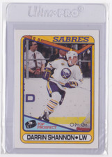 1990-91 O-PEE-CHEE ROOKIE BASE CARD DARRIN SHANNON #310 BUFFALO SABERS