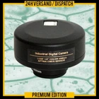 C-MOUNT EYEPIECE MICROSCOPE DIGITAL CAMERA BIOLOGICAL USB PC MC7