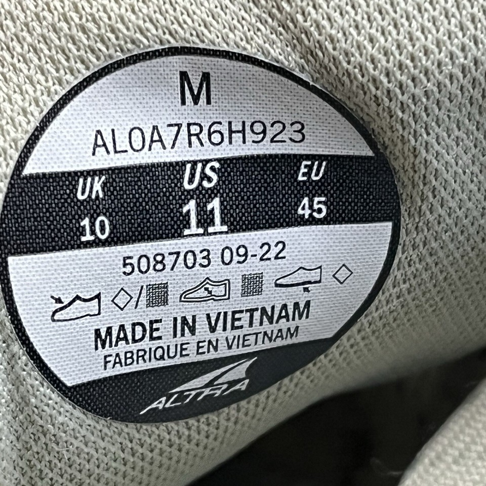 Altra Lone Peak 7 Men's Size 11 Zero Drop Trail Running Shoes ‘taupe eBay