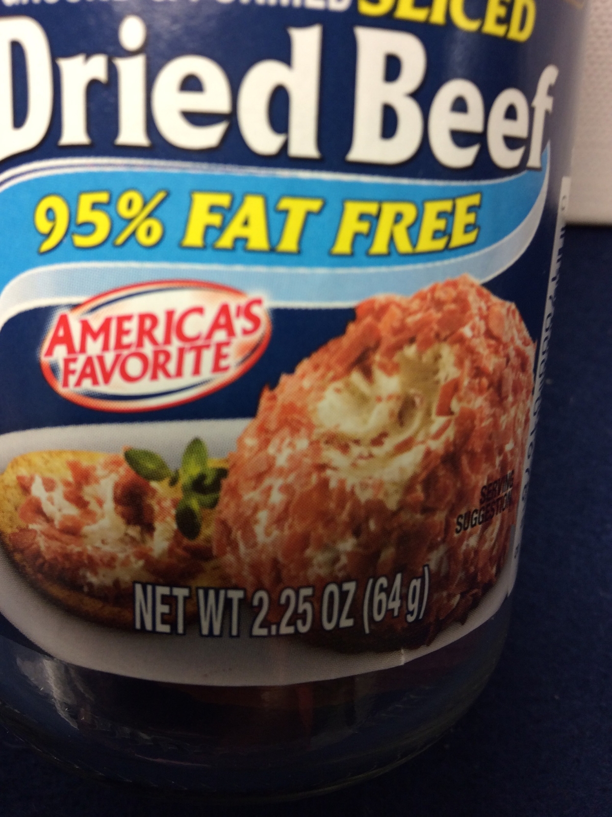 Armour Dried Beef Slices 2.25 Oz Jar Set of 2 Country Gravy SOS