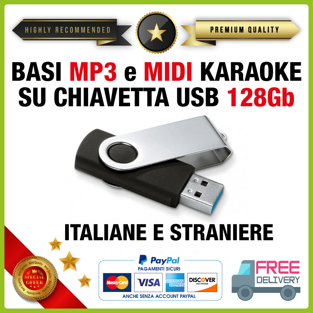 BASI MUSICALI Karaoke MP3 + MIDI SU Grelly Italia