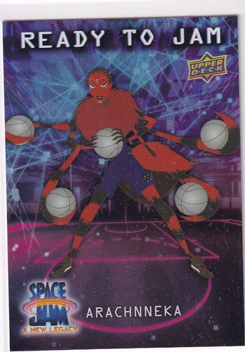 2022 Upper Pont Space Jam un Nouveau Legacy Numéro RJ-3 Arachnneka Prêt To Jam