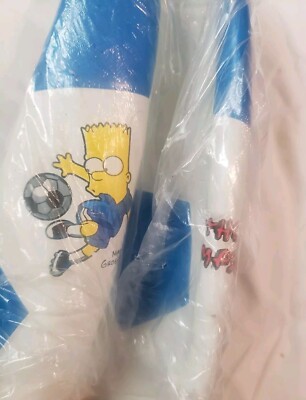 New Bart Simpson Soccer ball Never Used 2010 Kicking Ball Rare Find