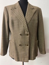 Blazer di lana vintage chic ed elegante | Pied de poule classico da donna