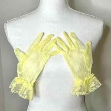 60s Vintage Lace Gloves