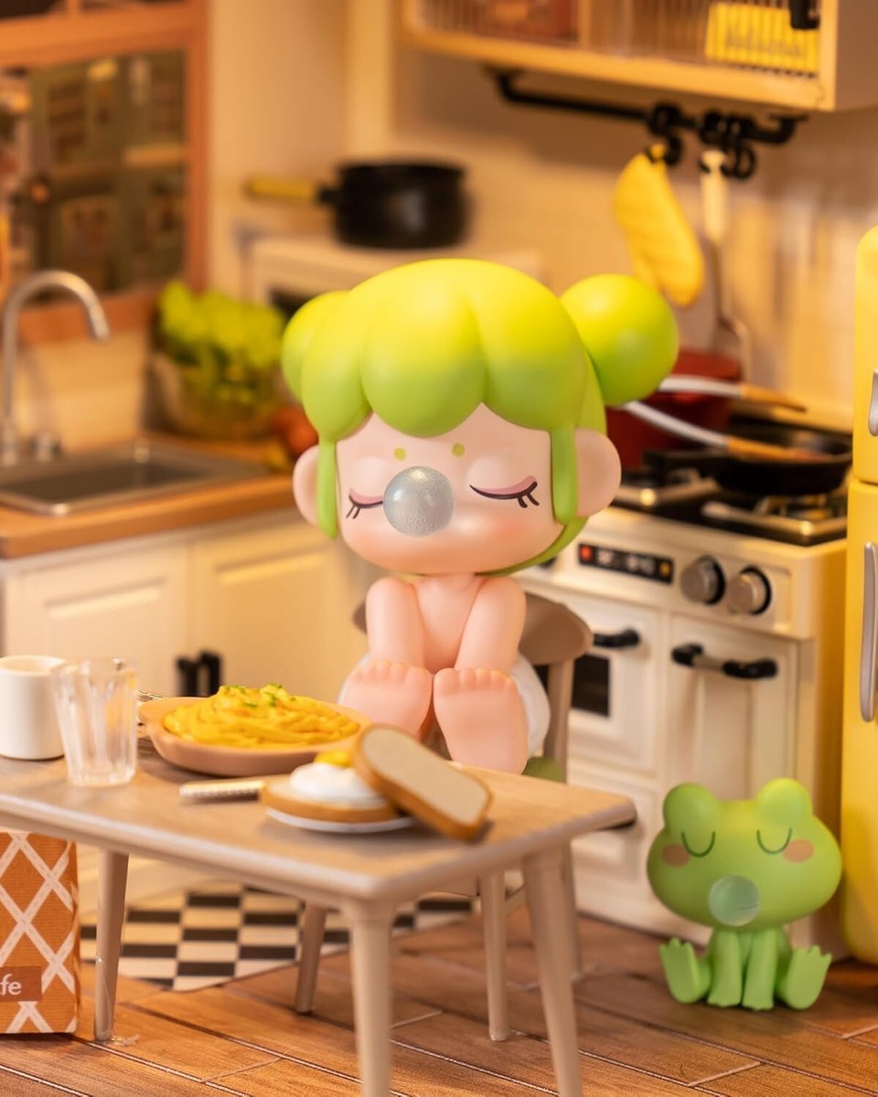 Rolife 6pc NAXX Baby Nanci set Cute Blind Box for Girls Birthday