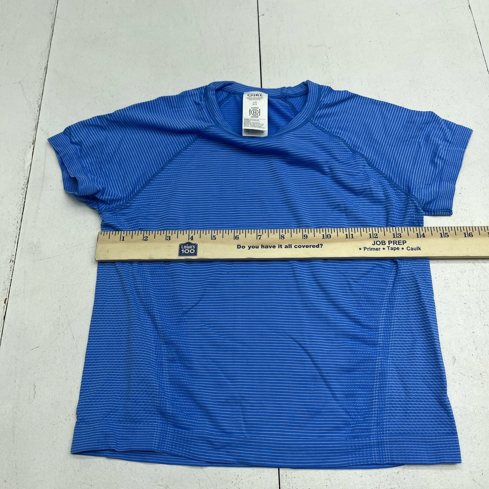 athleta power up seamless youth girls shirt
