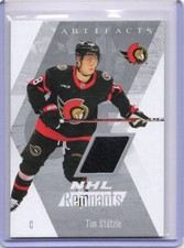2025-26 UD Artifacts Hockey Tim Stutzle NHL Remnant Game Used Jersey #NR-29