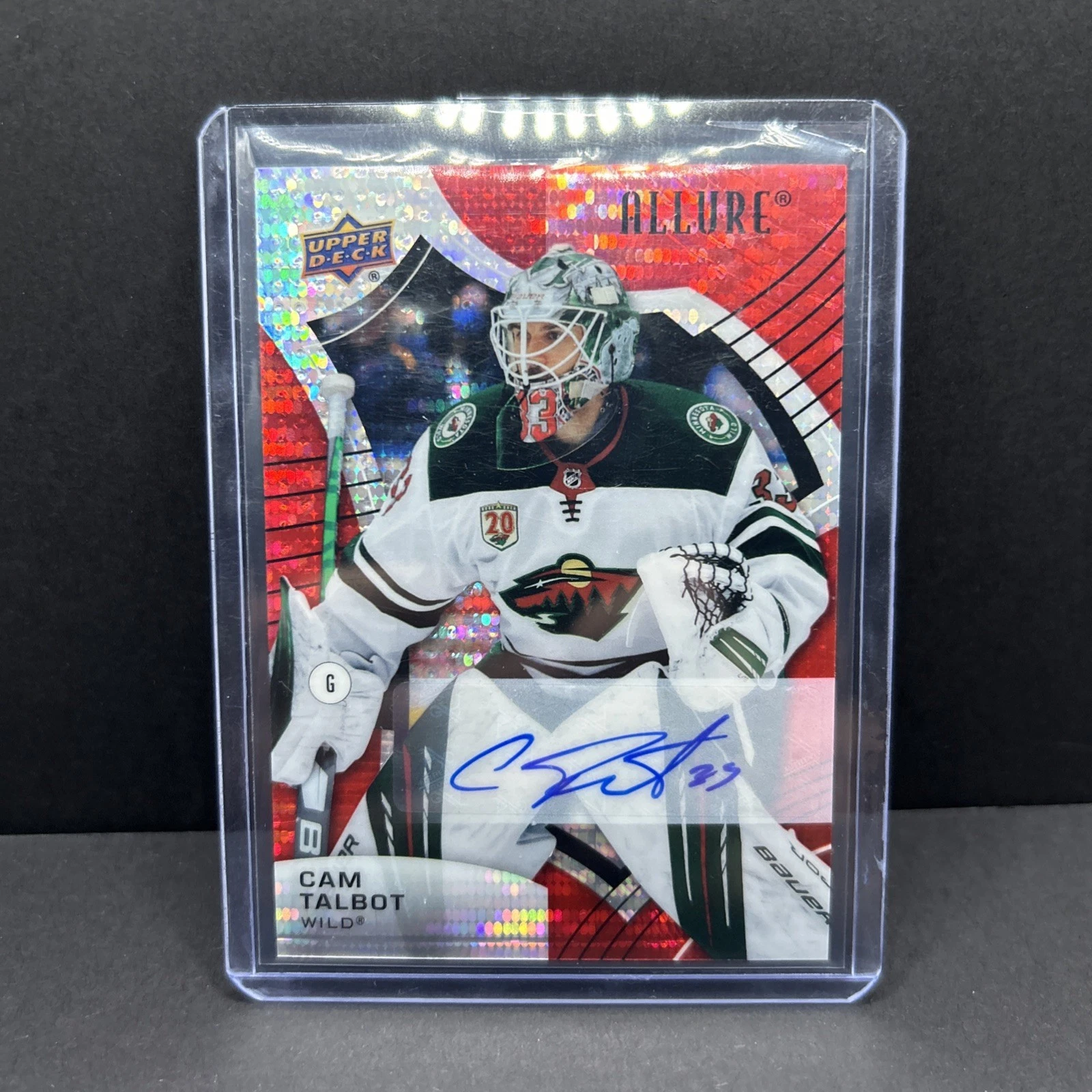 Cam Talbot trading card