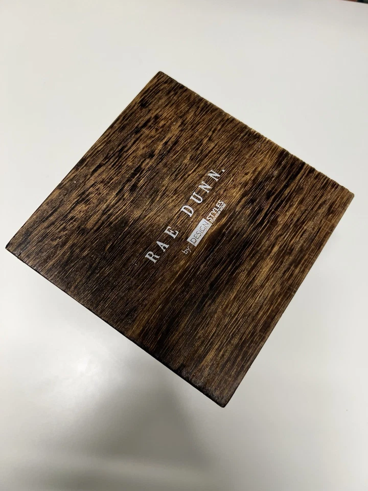 ПОСУДА Rae Dunn. Держатель, квадратная проволока и дерево, фермерский дом кухня, пикник, вечеринка - Изображение 4 из 4