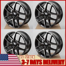 Set Of 4 New 18x 8 Replacement Wheels Rim For Honda Civic 2022-2025 Black Rim Set Of 4 New 18x 8 Replacement Wheels Rim For Honda Civic 2022-2025 Black Rim