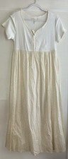 NWT VTG Victorias Secret Country Floral Cottagecore Boho Nightgown Dress Size M