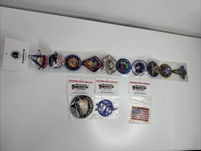 NASA Space Program Shuttle Mission Patches 13 Unique Vintage Patches. NEW