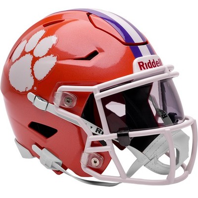 Clemson Tigers Riddell SpeedFlex Mid-Size MIDI Football Helmet
