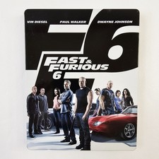 Fast Furious 6 Blu-ray/DVD, 2013, 2-Disc Set, Steelbook Limited Edition