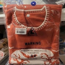 Ugly Christmas Sweater Brown White SIze XXL