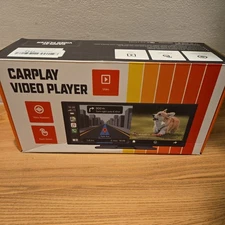 10.25" Portable Car Stereo Bluetooth CarPlay Android Auto Touchscreen FREE SHIP