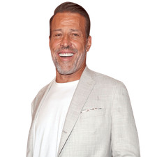 Tony Robbins (Grey Blazer) Halber Körper Bud...