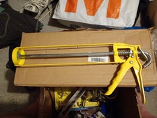 11" Silicone Sealant Caulking Gun Heavy Duty - Mastic Skeleton Gun Applicator