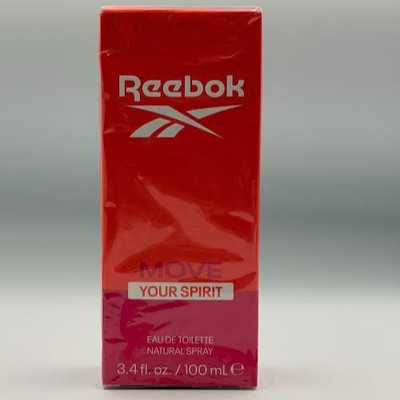 Reebok Move Your Spirit Women by Reebok EDT Pray 3.4 oz Opened Box
