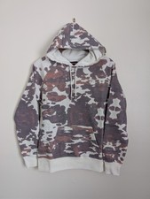 New Hooey Hoodie Men  s Small Cow Pattern Pullover Western