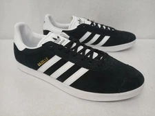 Adidas Originals Men's Gazelle Casual Shoes BB5476 Black White Sz 12
