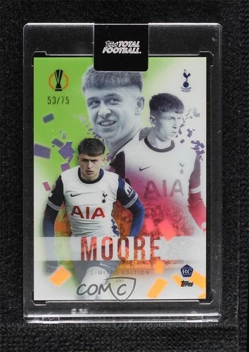 2024-25 Topps Total Football Green /75 Mikey Moore Rookie RC