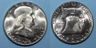 SILVER! SILVER! SILVER! 1954 FRANKLIN GEM FROM BANK ROLL #MS6-39